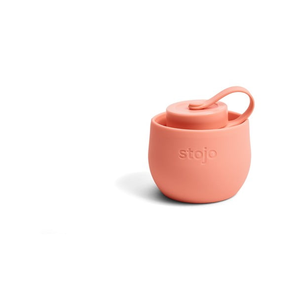 Oranžna zložljiva steklenica Stojo Bottle Apricot, 590 ml-image-2