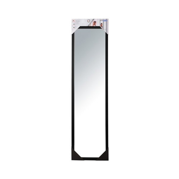 Črno viseče ogledalo za vrata Wenko Home, višina 120 cm-image-1