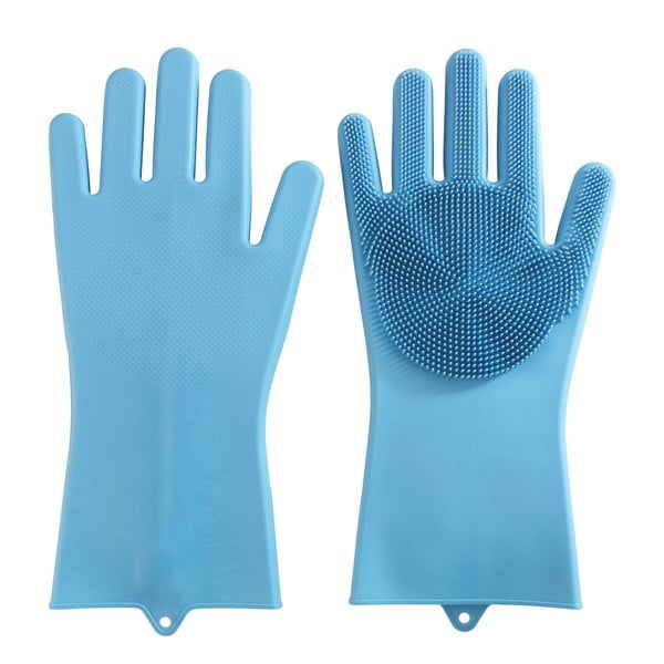 Par silikonskih rokavic za pomivanje posode Wenko Rena-image-2