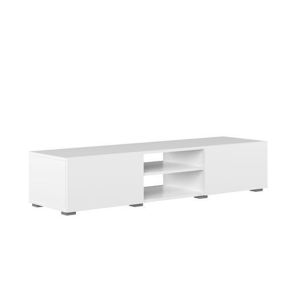 Bela TV omarica 140x31 cm Podium - TemaHome -image-2