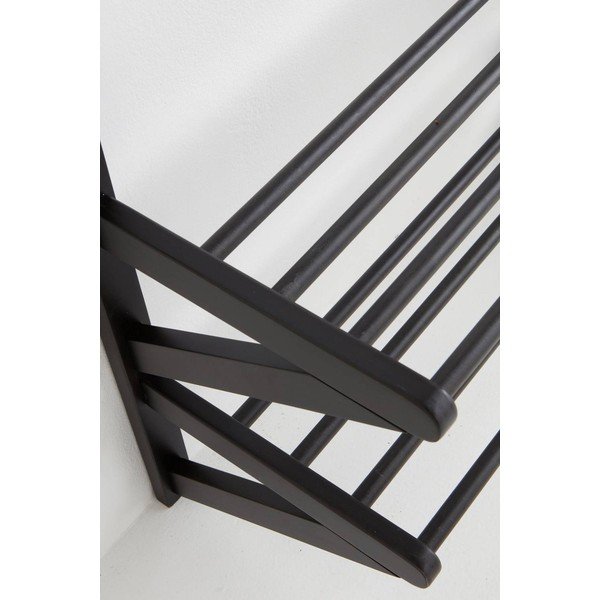 Črn set za hodnik iz masivnega bora 75x190x32 cm Cole – Jotex-image-4