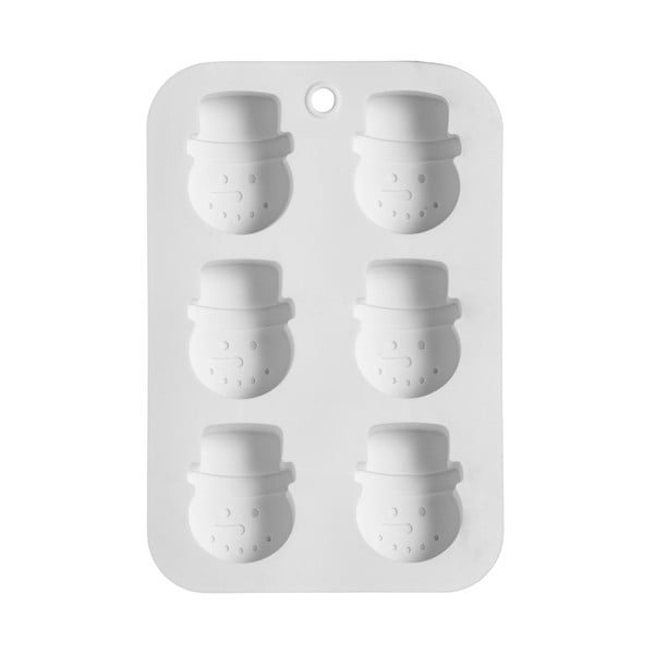Silikonski model za peko Premier Housewares White Snowman