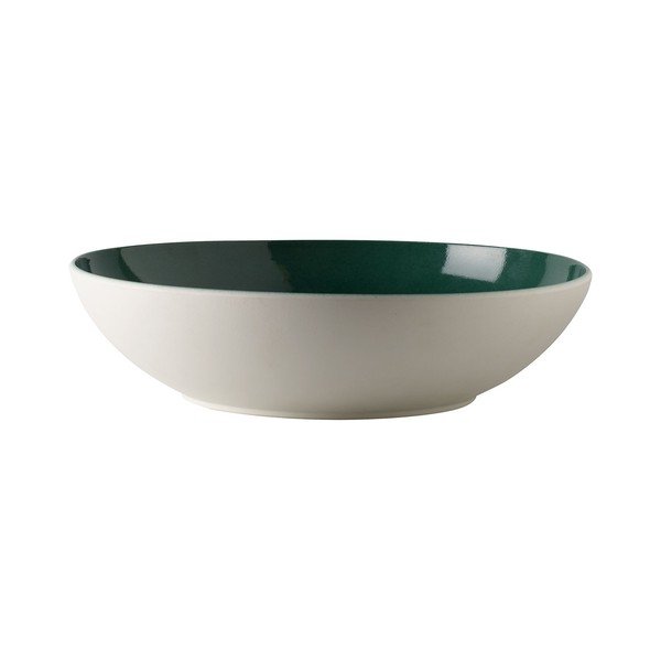 Belo-zelena porcelanasta skleda Villeroy & Boch Uni, ⌀ 26 cm-image-2