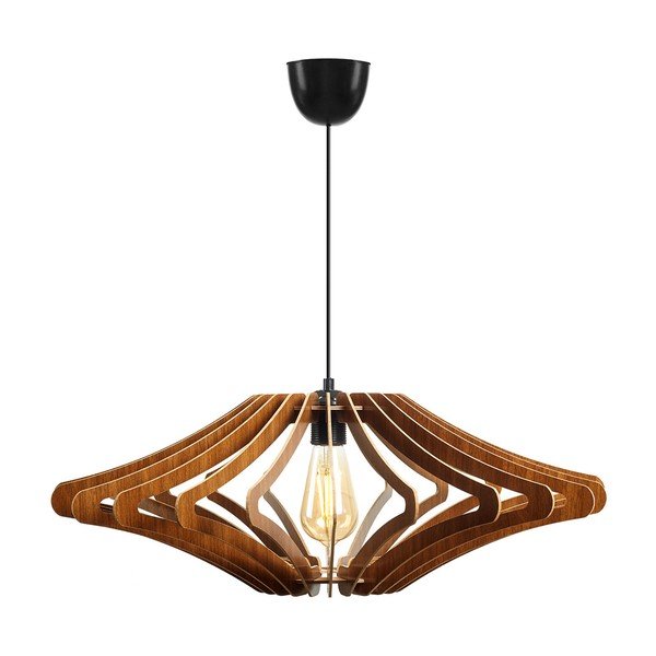 Viseča svetilka v naravni barvi ø 47 cm – Opviq lights-image-3