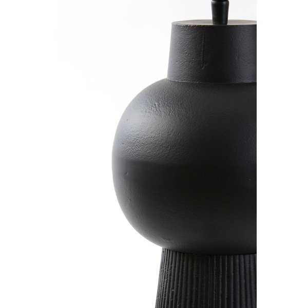 Mat črno podnožje za namizno svetilko 33 cm Shaka – Light & Living-image-2