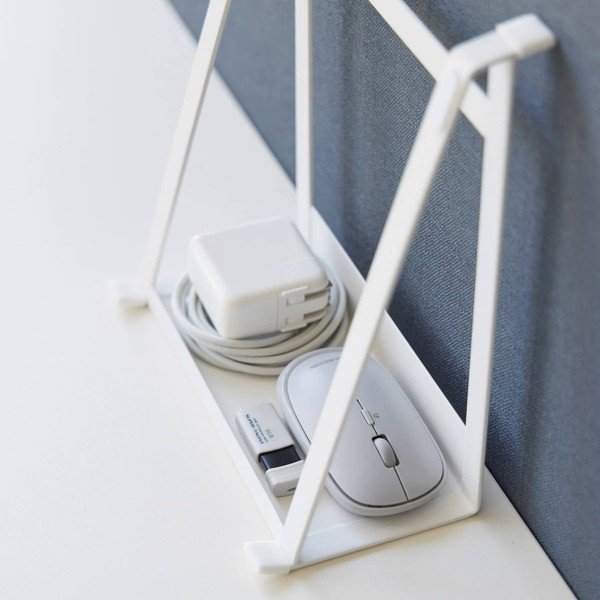 Belo kovinsko stojalo za prenosni računalnik Tower – YAMAZAKI-image-2