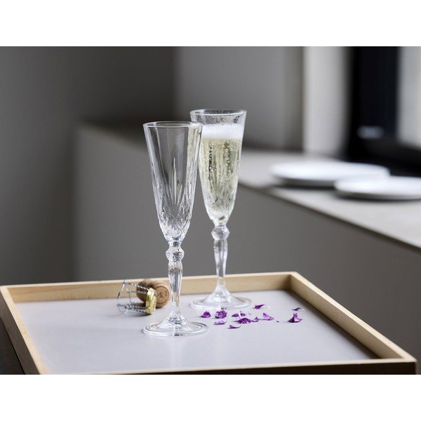 Kozarci v kompletu 4 ks za penino 160 ml Melodia – Lyngby Glas-image-1