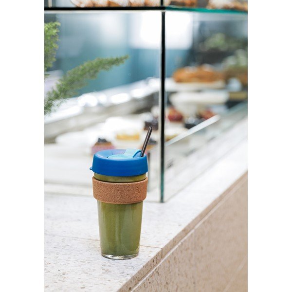 Potovalna skodelica s pokrovom KeepCup Polaris Brew Cork, 454 ml-image-1