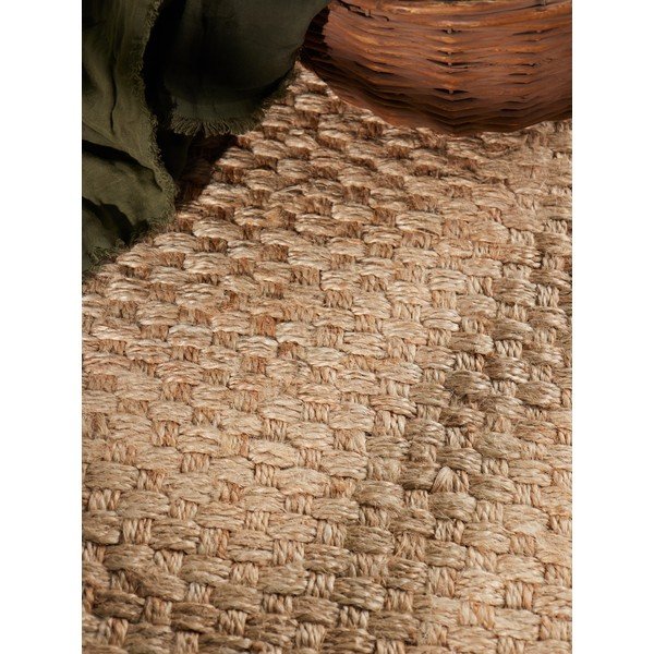 Ročno tkan tekač iz jute v naravni barvi 80x200 cm Fjord – Hanse Home-image-3