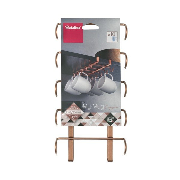 Držalo za skodelice v bakreni barvi Metaltex-image-4