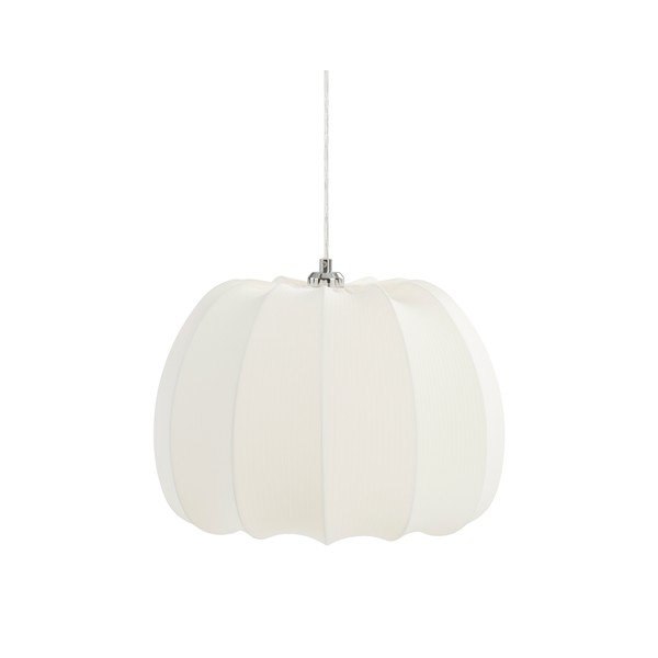 Kremno bela tekstilna viseča svetilka ø 42 cm Pion – Jotex-image-3
