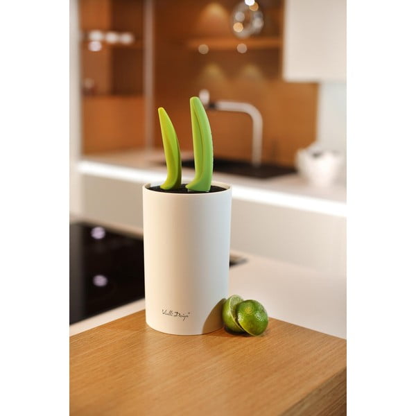 Beli blok za nože Vialli Design Universal-image-4