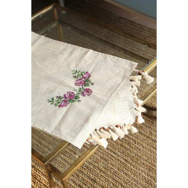 Bombažen namizni tekač 45x150 cm Cross – Oyo Concept-image-3