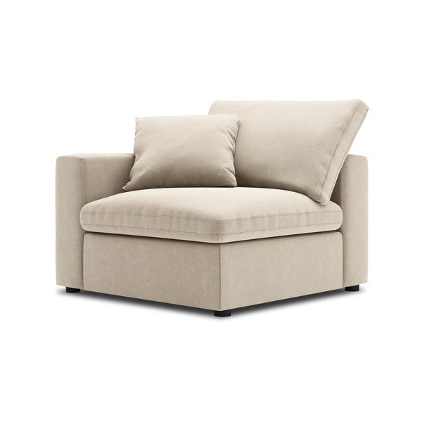 Bež kotni del modularne zofe Windsor & Co Sofas Galaxy, levi kot-image-2