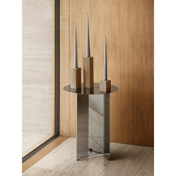 Leseni svečniki v kompletu 3 ks Dreva – Blomus-image-1