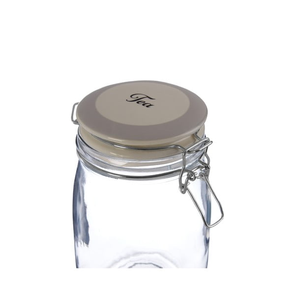 Steklena posoda za shranjevanje razsutega čaja Grocer – Premier Housewares-image-1