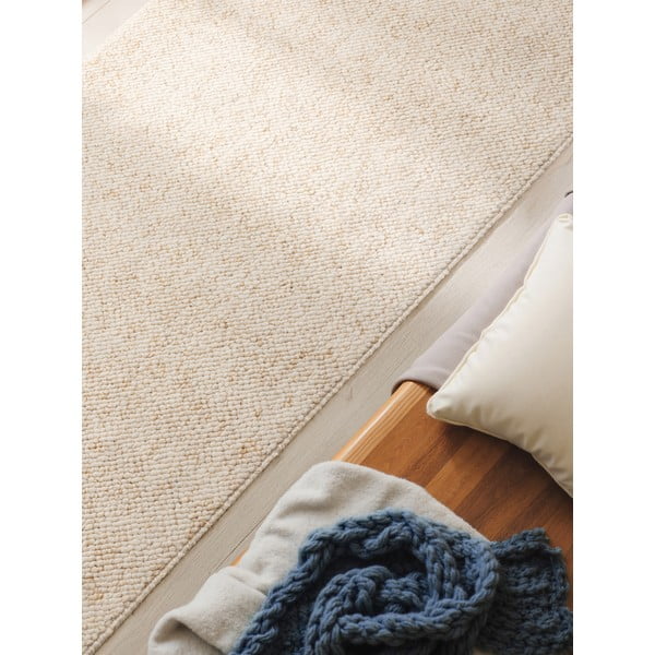 Kremno bel pralen tekač 80x240 cm Rocco Cream – Elle Decoration-image-3