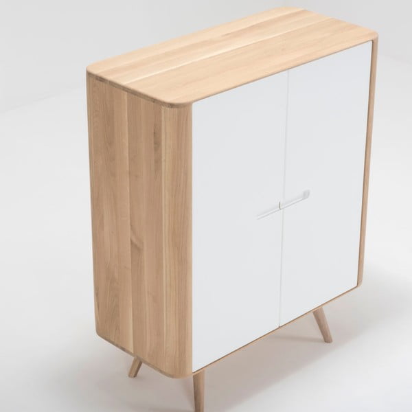 Omara iz hrastovega lesa Gazzda Ena, 90 x 110 cm-image-4