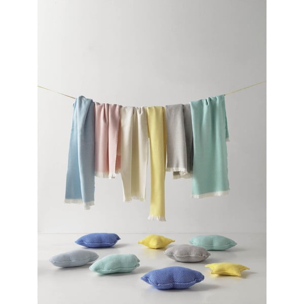 Pastelno modra otroška odeja Euromant Zen, 75 x 110 cm-image-1