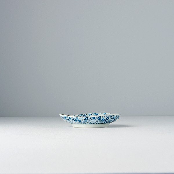 Modro-bel keramičen krožnik MIJ Daisy, ø 12 cm-image-1