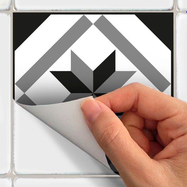 Komplet 30 stenskih nalepk Ambiance Azulejos Lucida, 15 x 15 cm-image-3