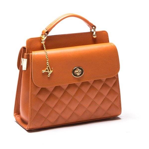 Luisa Vanini usnjena torbica 2069 Cognac-image-1