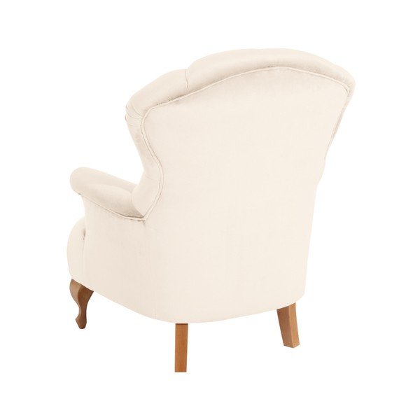 Krem fotelj Max Winzer Camilla Velor-image-2