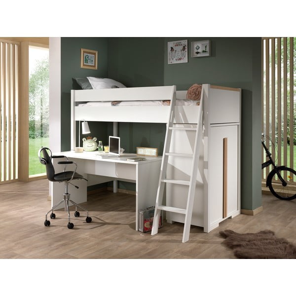 Bela otroška pisalna miza Vipack London-image-1