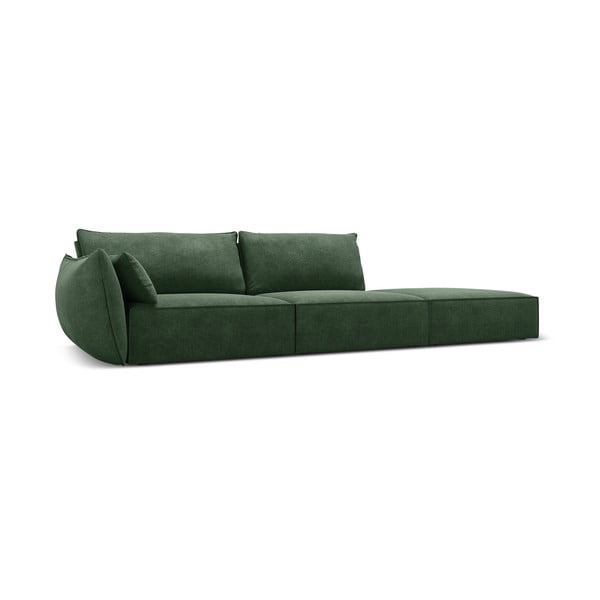 Temno zelen ležalnik (levi kot) Vanda – Mazzini Sofas-image-2