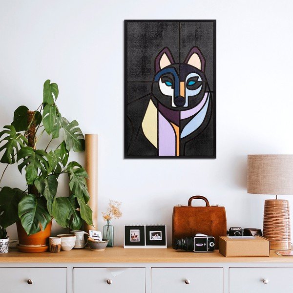 Slika 39x59 cm Wolf – Wallity-image-1