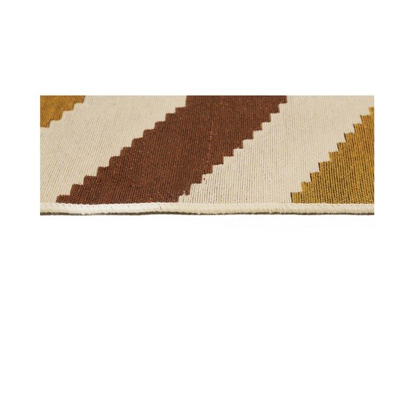 Rjava preproga ZigZag Brown, 80 x 150 cm-image-3