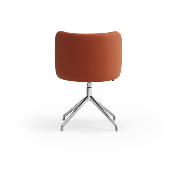 Oranžen oblazinjen jedilni stol Mogi – Teulat-image-3