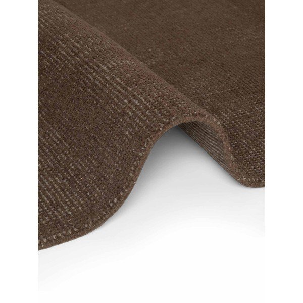 Rjava ročno tkana volnena preproga 120x170 cm Greenwich – Ted Baker-image-4