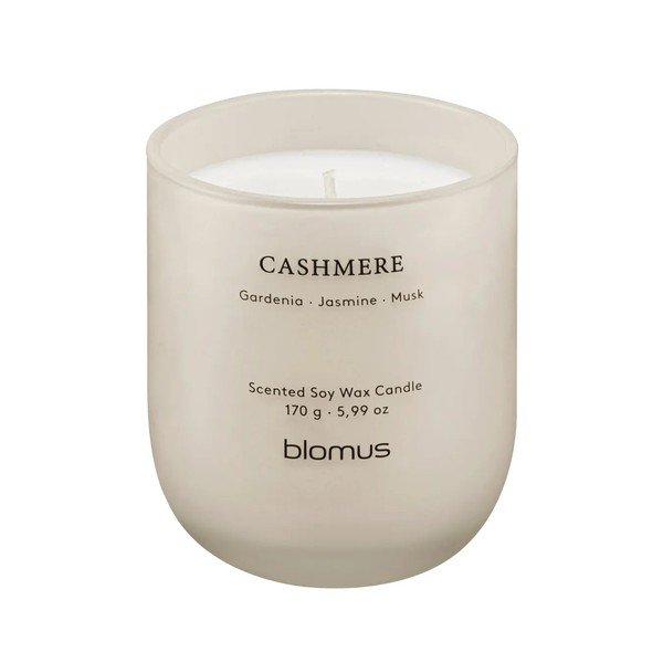 Dišeča sveča iz sojinega voska čas gorenja 35 h Tuoksu Cashmere – Blomus