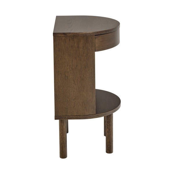 Nočna omarica v hrastovem dekorju v temni naravni barvi Paron – Actona-image-4