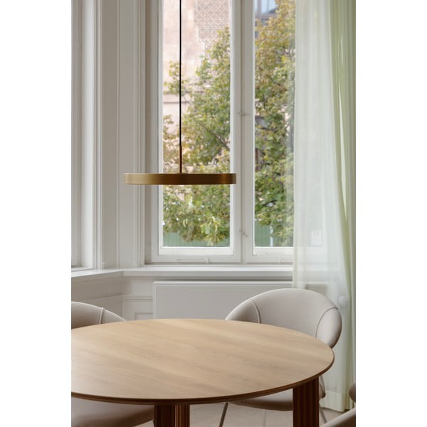 LED viseča svetilka v zlati barvi s kovinskim senčnikom ø 43 cm Asteria Medium – UMAGE-image-1