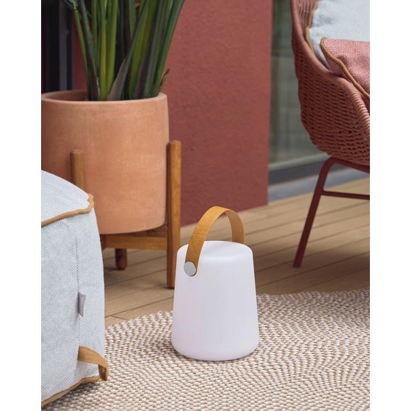 Belo-rjava zunanja svetilka Kave Home Dialma-image-1