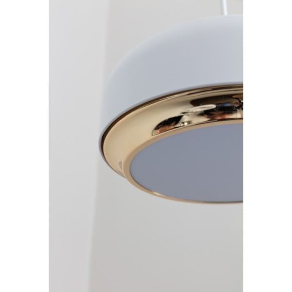 Bela LED viseča svetilka s kovinskim senčnikom ø 40 cm Hazel medium – UMAGE-image-3