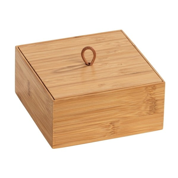 Bambusova škatla s pokrovom Wenko Terra, širina 15 cm