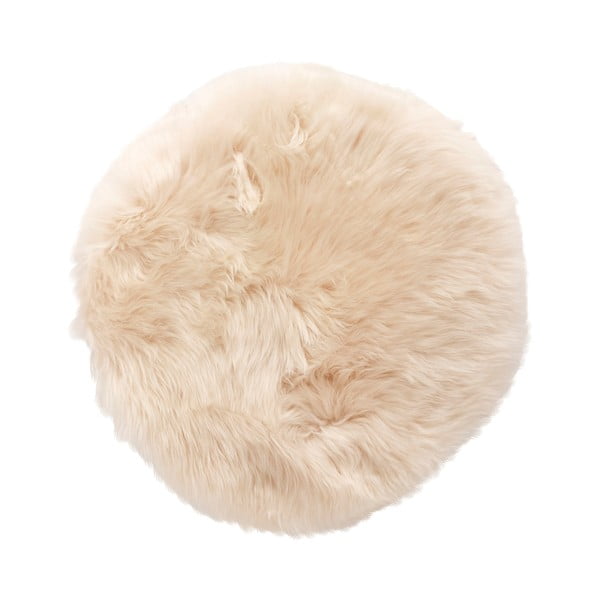 Ovčja sedežna blazina ø 38 cm Prim – Hübsch