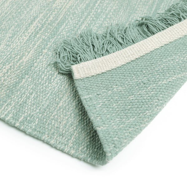 Zeleno-modra pralna preproga 100x150 cm Kirthy - Nattiot-image-3