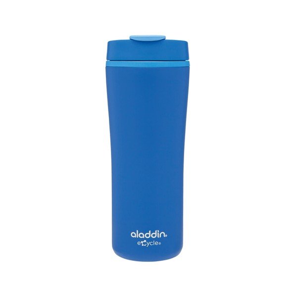 Modra plastenka Aladdin Flip-Seal™, ki jo je mogoče reciklirati, termo vrč, 350 ml