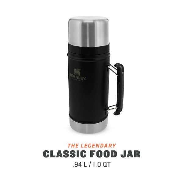 Črna termovka za hrano iz nerjavečega jekla 940 ml Legendary Classic Black – Stanley-image-3
