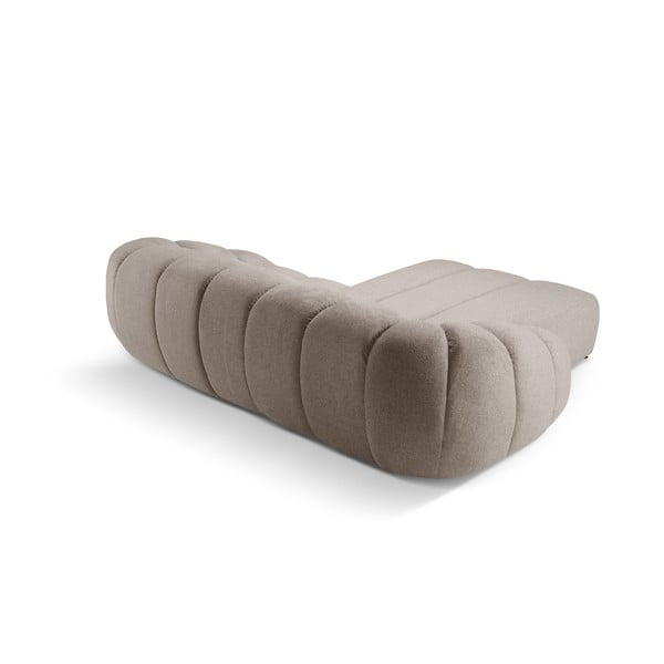 Bež kotna sedežna garnitura (levi kot) Diana – Micadoni -image-3