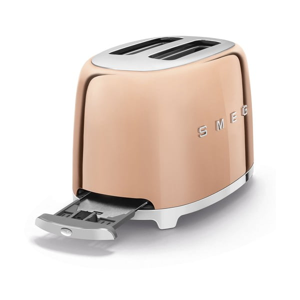 Opekač kruha v barvi rose gold 50's Retro Style - SMEG-image-3