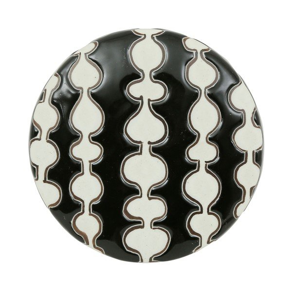 Porcelanasta dekorativna škatla za shranjevanje s pokrovom Ecliptique - Côté Table-image-2