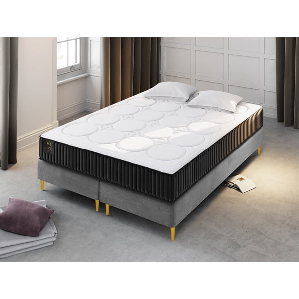 Obojestranska srednje trda vzmetnica Milo Casa Enzo, 160 x 200 cm-image-1