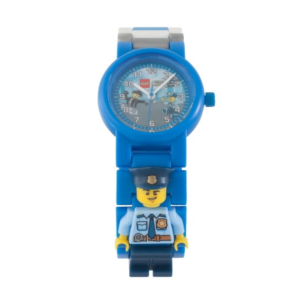 Otroška ura s figuro policista LEGO® City