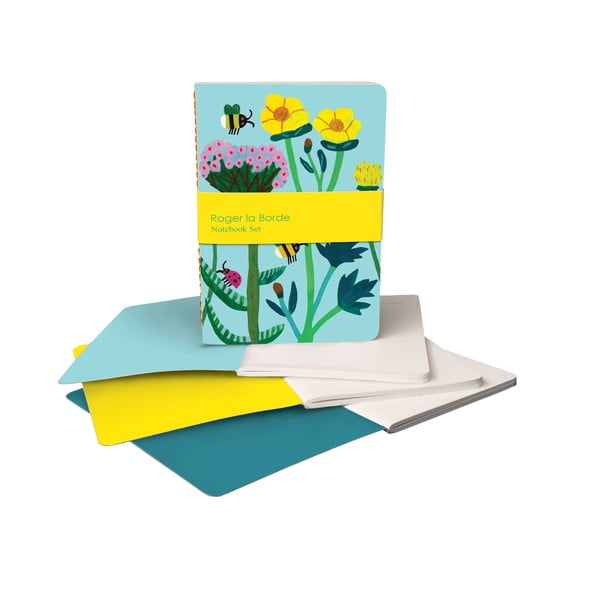 A6 zvezki v kompletu 64 str. 3 ks Honey – Roger la Borde