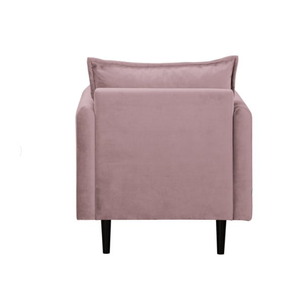 Svetlo vijoličen žameten fotelj Juli – Ropez-image-3